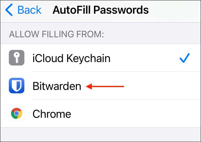 How to change the default autofill password app on iphone and ipad thefastcode