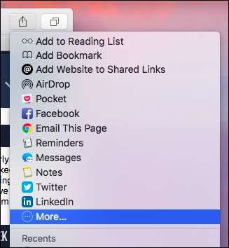 Как добавить whatsapp в меню поделиться в mac os