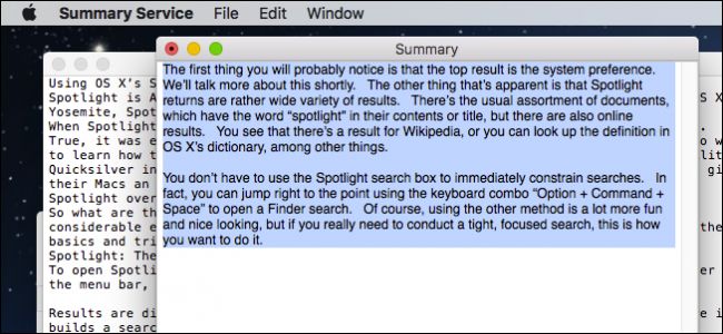 macOS で長文ドキュメントの概要をワンクリックで取得する方法