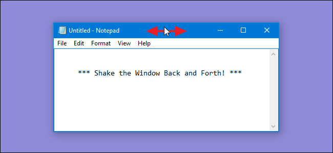 Aero Shake によって Windows が最小化されるのを防ぐ方法